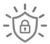 Ícone de escudo de segurança